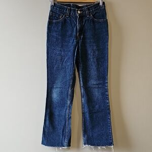 Levi's 517 Small Dark Wash 28x28 Bootcut Jeans